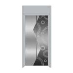 1219 x 2438mm Elevator Stainless Steel Sheet Panels Hairline Etching Chemical