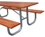 ISO9001 Approved Wooden Antique Picnic Table Bench Set