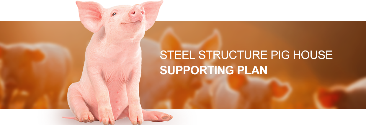 Q235B/Q345B Low Carbon Steel Structure Prefabricated Pig House