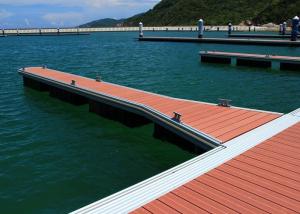 Wholesale Marina Aluminum Alloy Floating Finger Dock Customized Size For Yacht Boat Ship Berth from china suppliers