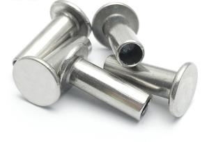 Wholesale Countersunk Flat Head Stainless Steel Semi Tubular Rivet , Flush Mount Head Rivet from china suppliers