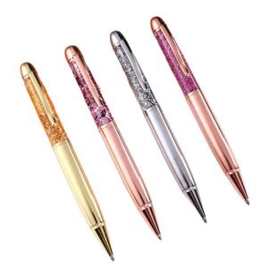 Wholesale Office Luxury Blue Ball Pens with Printed Logo Refill and Red Ink 2021 from china suppliers