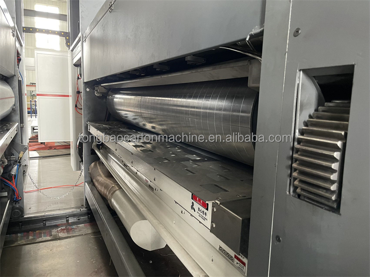High Definition Flexo Printer Slotter Rotary Die Cutter With Stacker 220V/380V/440V