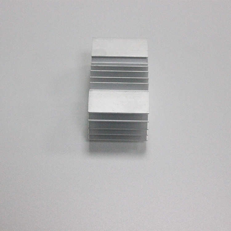 Rustproof AL6063 Heatsink Extrusion Profiles , Durable Anodized Aluminum Heat Sink