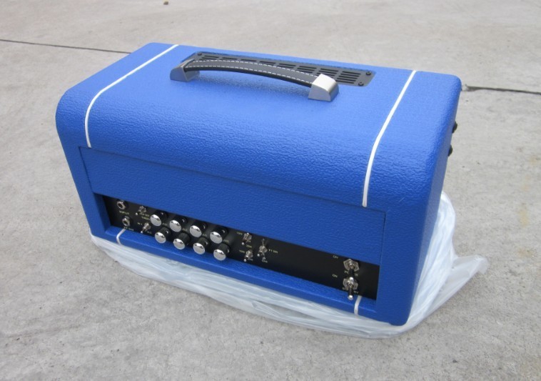 TA-15 Tube Guitar Amplifier Head 25Watts/15Watts/5Watts with Ruby Tubes Mesa Boogie TA15 Style Wood Cabinet