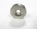 Black OEM Rare Earth Ring Magnets N35-N52 Shape / Dimension Customized