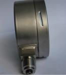 Stainless Steel Oil Filled Pressure Gauge 2.5" 1bar 0 Thread 1/4"BSP