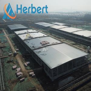Wholesale Q235B Prefab Steel Warehouse Roof Structure Building Rockwool from china suppliers