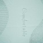 Striped Design Width 84 Inch Polyester Knitted Mattress Fabric Wear Resistance