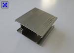 Champagne Electrophoresis Aluminum Door Profiles With Decorative Lines