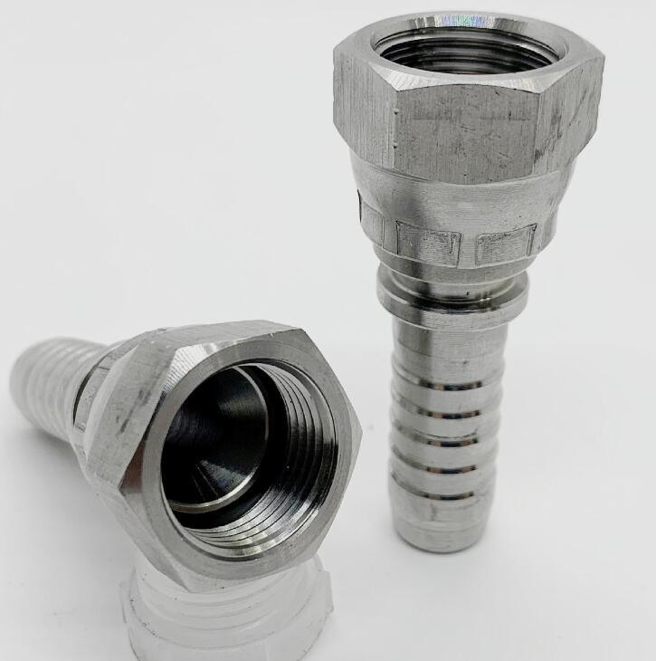 Custom Hydraulic Hose Ferrule Flange Fittings Jic/SAE/ Bsp/NPT/Npsm/Orfs Hydraulic Fittings