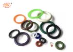Green FVMQ Fluorosilicone Heat Resistant O Ring Manufacturers For Refining Oil