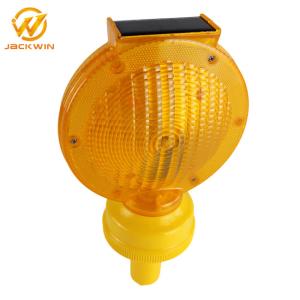 Wholesale 0.3W ABS Rechargeable Traffic Warning Lights / Amber Flashing Lights 185*95*325MM Solar Panel from china suppliers