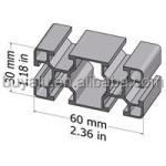 Professional Aluminum Extrusion Profiles Doors And Windows Accessories