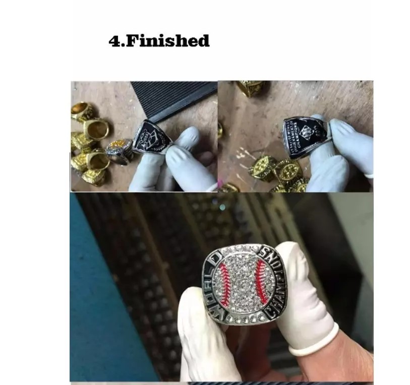 USA Size4 size15 Tournament Championship Rings Youth Baseball Sports