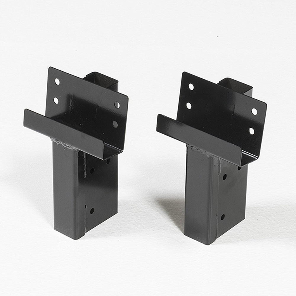 Versatile Metal 4x4 Compound Angle Platform Brackets for Shooting Shack Construction