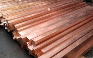 Wholesale Square Solid Copper Bar Golden Yellow GB/T 5585.1-2005 Thickness 3mm-12mm from china suppliers