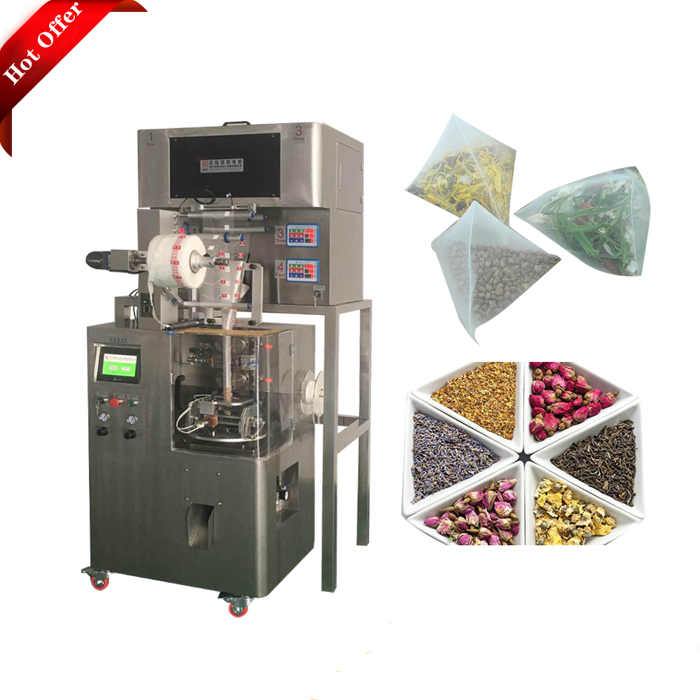 Filter Paper 380V Herbal Mini Tea Bag Packing Machine Small Scale 5g To 10g