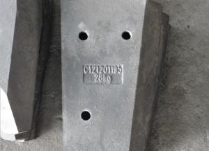 Wholesale High Chrome White Aluminum Sand Castings Parts , Chute Liners from china suppliers