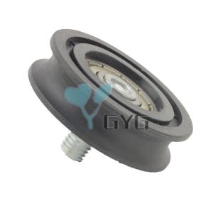 Wholesale Nylon Wheel Elevator Spare Parts Hall Door Hanging Wheel 56*15*6202 from china suppliers