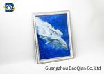 Flip Image 3D Wolf Picture , Dolphin 3D Animal Pictures Wall Decoration Art