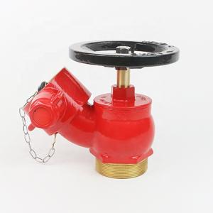 Wholesale 2.5&quot; BSP Male Brass Or LG2 Fire Hydrant Oblique Type Landing Valve from china suppliers