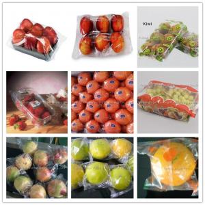 Wholesale Flow Pillow Wrapping Machine / Orange Lemon Fruit Packing Machine 2.4KW from china suppliers