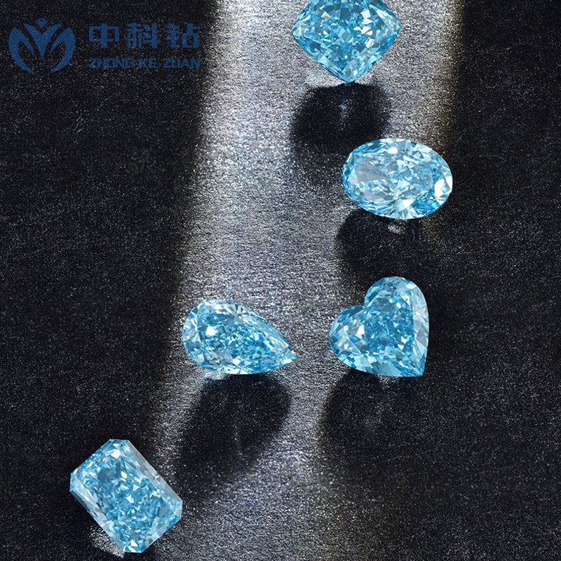 CVD Lab Grown Diamonds Fancy Pear Cut 1ct up DEF VS VVS Clarity