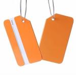 Travel Luggage Stainless Steel Metal Card Aluminium Baggage Suitcase Bag Name