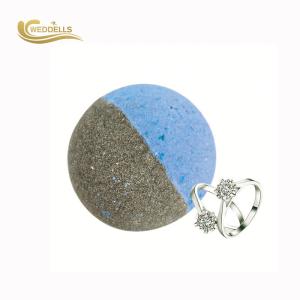 Wholesale Essential Oil Jewelry Bath Bombs , Round Bath Bombs With Surprise Inside FDA Approved from china suppliers