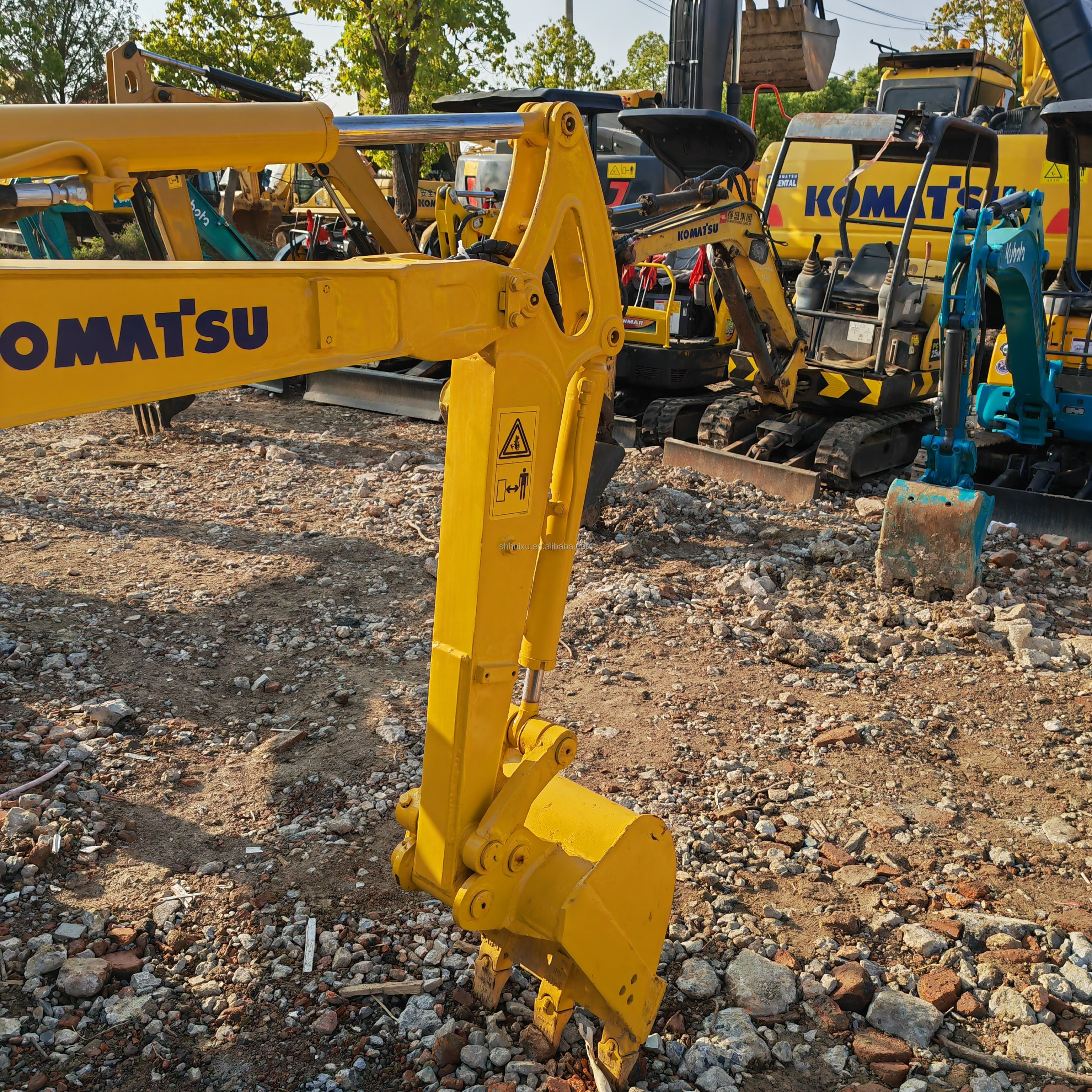 Komatsu pc18MR used mini excavators 1.8ton original japan