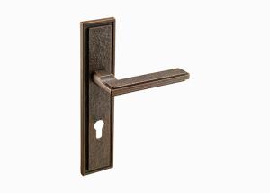 Wholesale Interior Bedroom Lever Door Handles 133mm Length Bathroom Door Lock Set from china suppliers