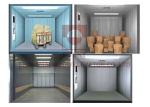 1000kg-5000kg Industrial Warehouse Lift Guide Rail Hydraulic Cargo Elevator