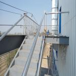Large Span Prefabricated Steel Buildings Warehouse Anti Rust Painting