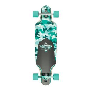 Wholesale Dusters California Skateboards Channel Dragonfly Teal Camo Longboard Complete Skateboard - 9&quot; x 34&quot; from china suppliers