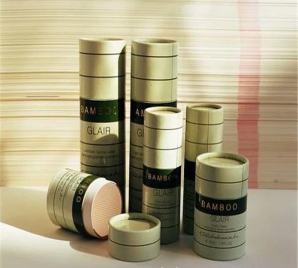 Customized Printing Cylinder Paper Tube Cardboard Packaging Boxes Round Paper