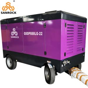 Wholesale SANROCK High Pressure Screw Air Compressor Machine Mining Price from china suppliers