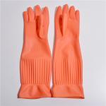 Kitchen Long Sleeve Dishwashing Gloves , Hand Gloves For Washing Safe Grip