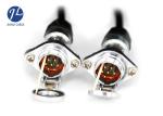 Backup Camera Coiled Trailer Cable Connector Receptacle Kit 4PIN Aviation Cable