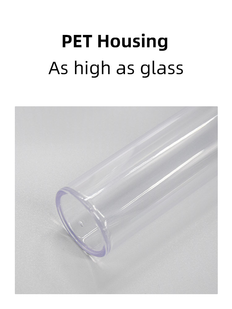 PMMA Refillable Airless Bottles Detachable Cosmetic Packaging 15ML 30ML 50ML UKA48