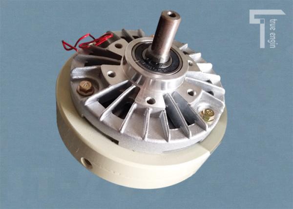 Single Shaft magnetic Powder Brake 1400rpm Speed For Manual Tension Controller