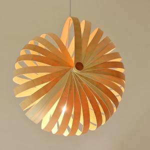 Wholesale Nordic solid wooden chandelier Living room Bedroom bamboo pendant light(WH-WP-39) from china suppliers