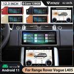 12.3inch Android car radio For Range Rover Vogue L405 2013-2020 AC Touching