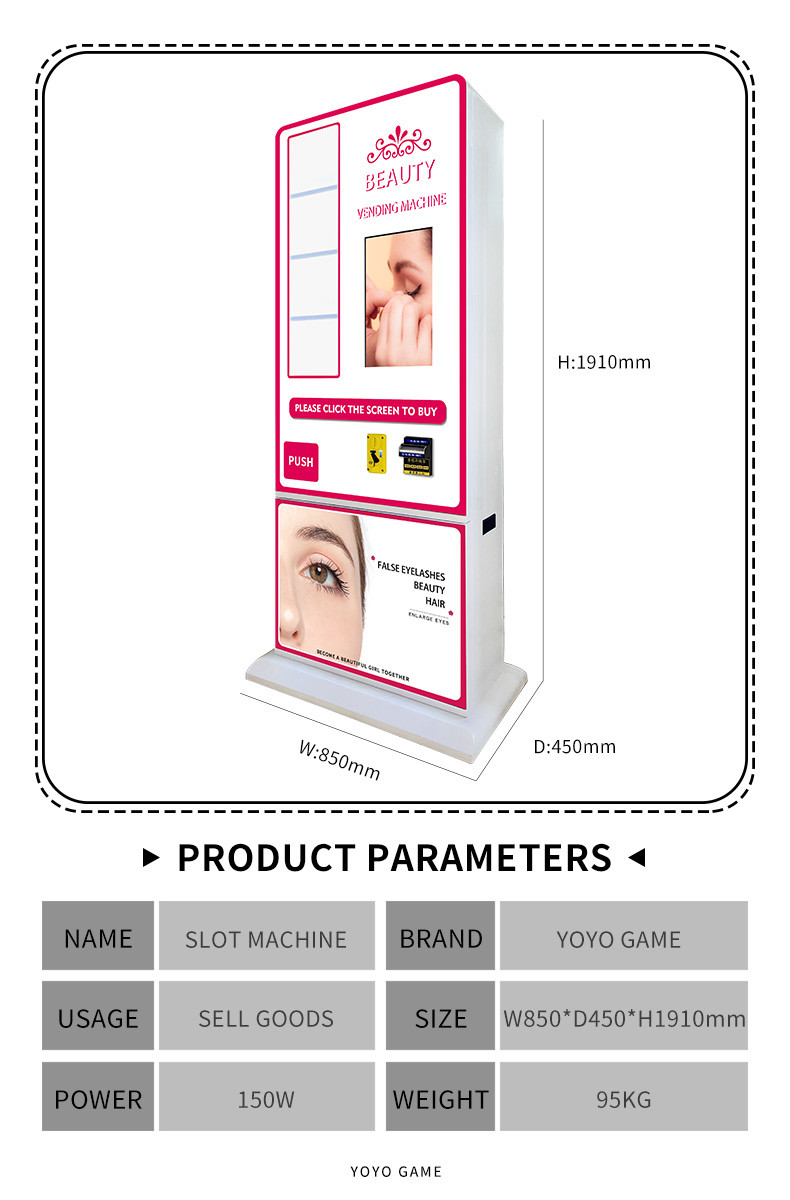 Smart medal Souvenir Coin vending machine Android 18.5-inch LCD touch screen travel vending machine