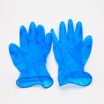 Disposable Vinyl Glovees Hand Blue Food Service PVC Glovees Powder Free Cleaning