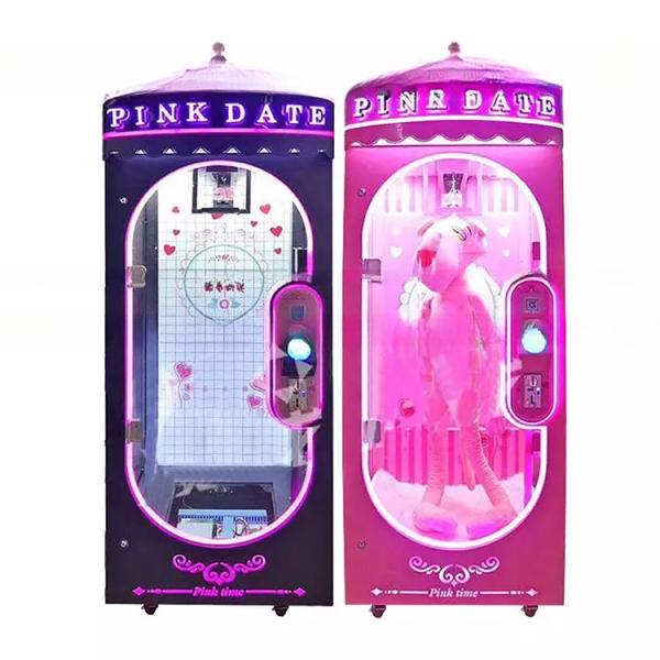 Dreamland coin operated toys vending games metal material Pink Date cut prize