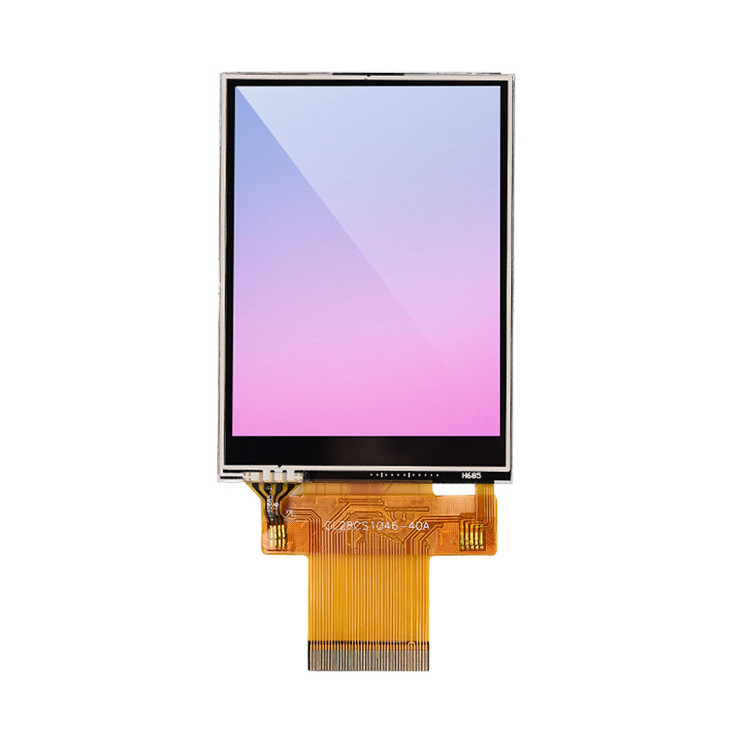 Capacitive Touch Screen IPS TFT LCD Display 2.8 Inch FPC Connector