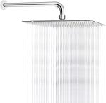 8 Inches Rain Shower Head , 0.8mm Wall Mounted Square Shower Heads