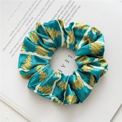 Wholesale Wedding Christmas Hair Accessories Scrunchies Toddler Polyester Fabric Deer Snow Tree Ponytail Holder from china suppliers