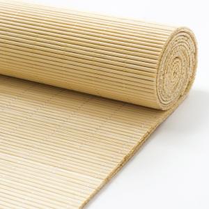 Wholesale Nature Traditional Style Wooden Roman Blinds Waterproof Bamboo Roll-Up Shades Door Horizontal Pattern Built-in Plain Fabric Home from china suppliers